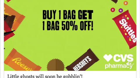 CVS 'Grab Your Candy' Facebook Update